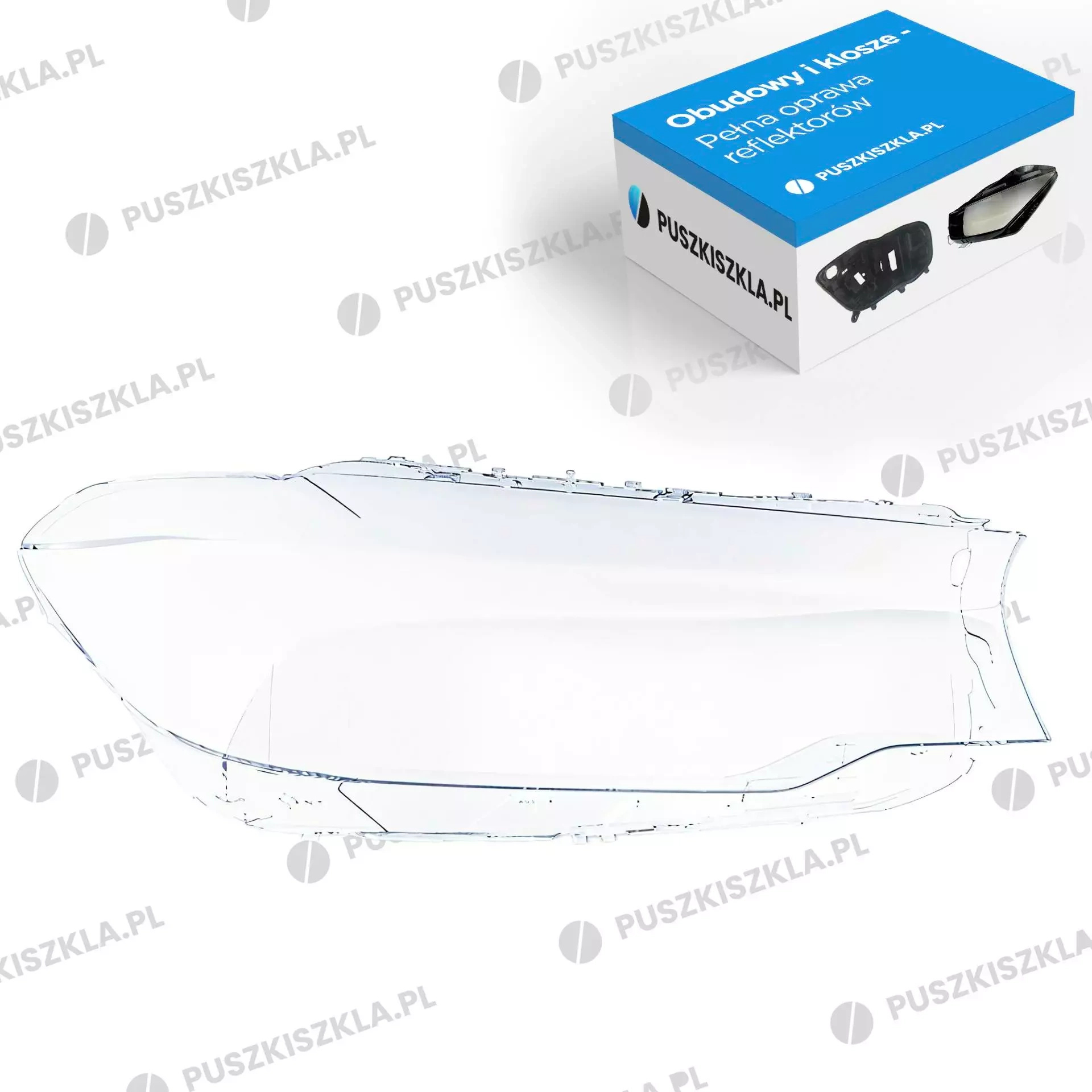 Klosz Reflektora Szkło Prawe BMW 5 G30 G38 17-20