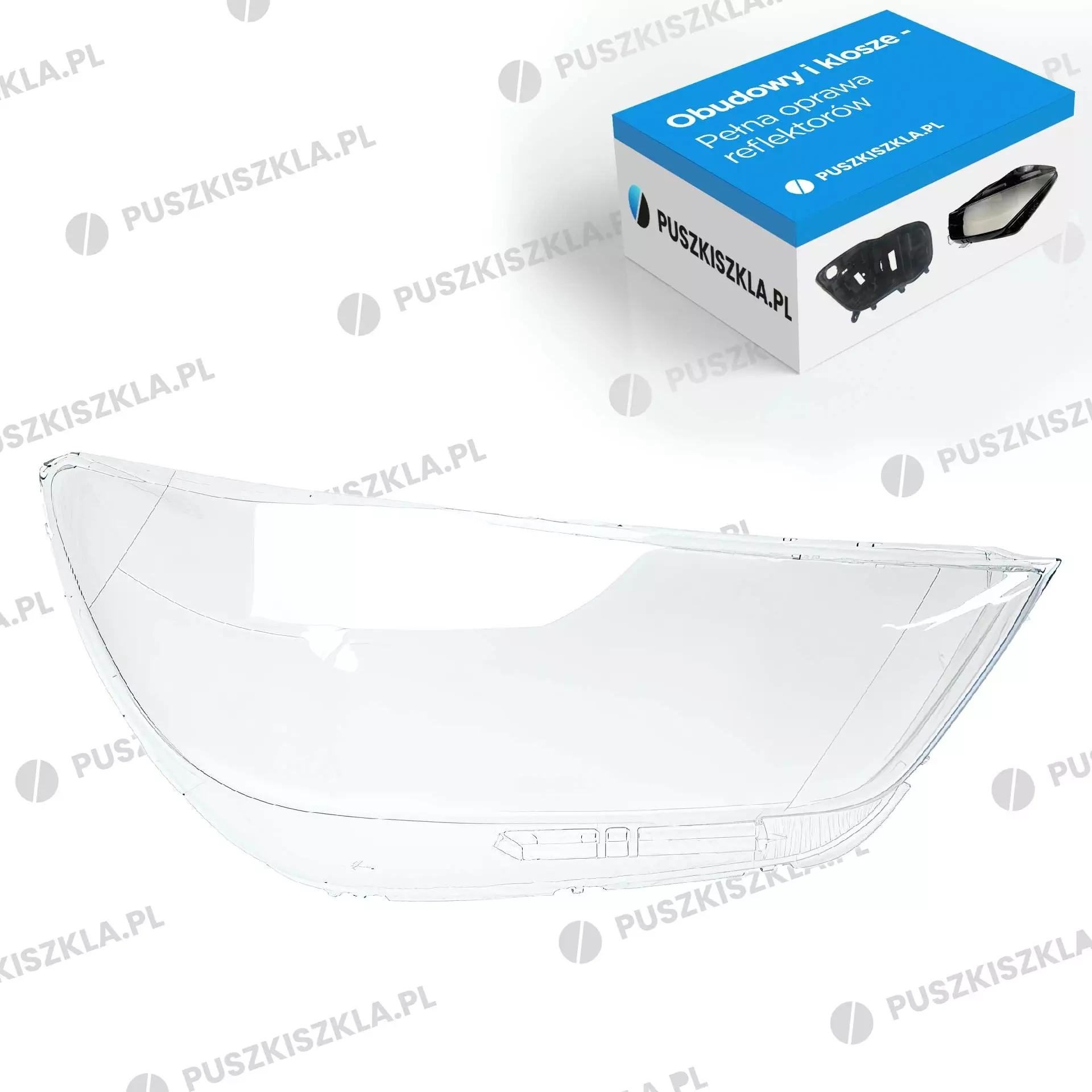 Klosz Reflektora Szkło Prawe Opel Mokka X 16-19