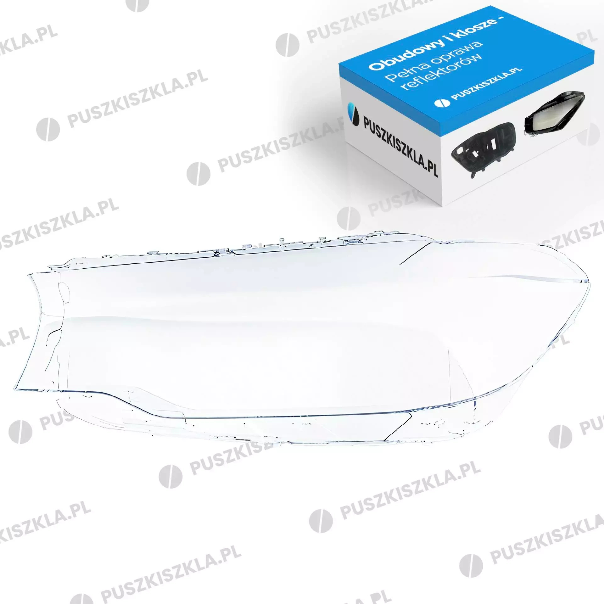 Klosz Reflektora Szkło Lewe BMW 5 G30 G38 17-20