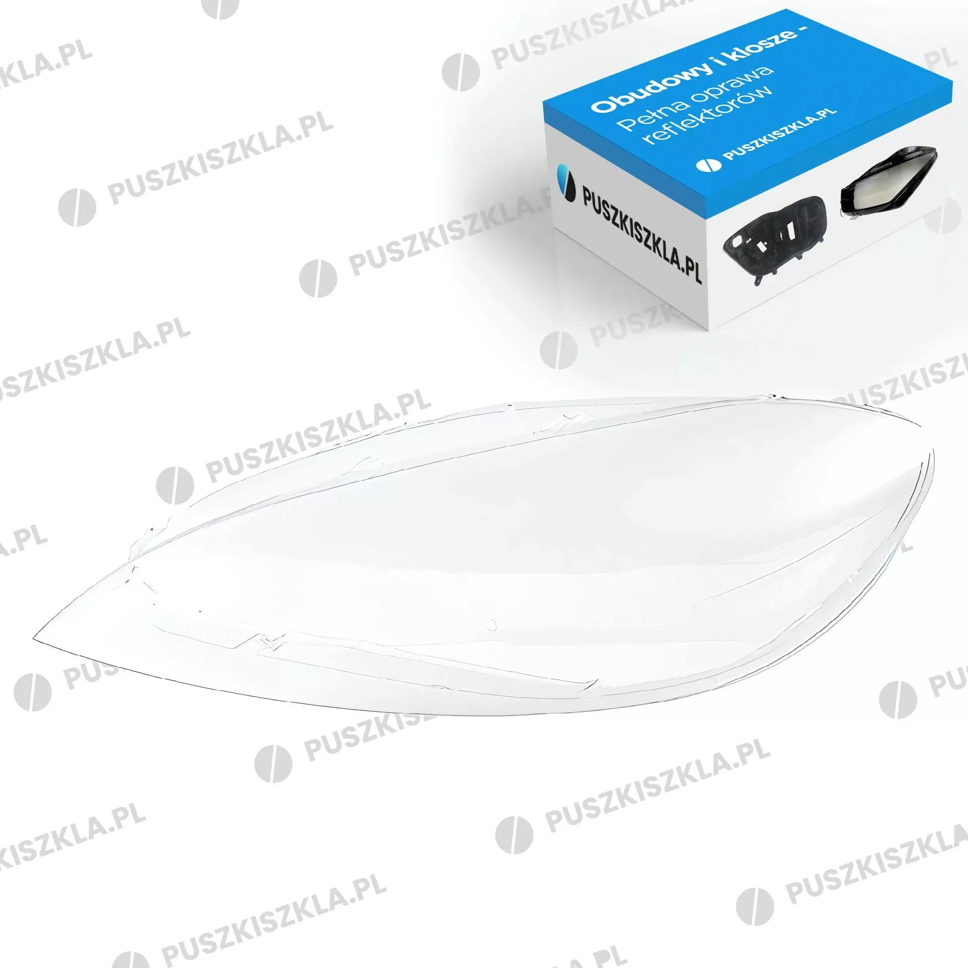 Klosz Reflektora Szkło Lewe Volvo V40 Lift Full Led 16-19