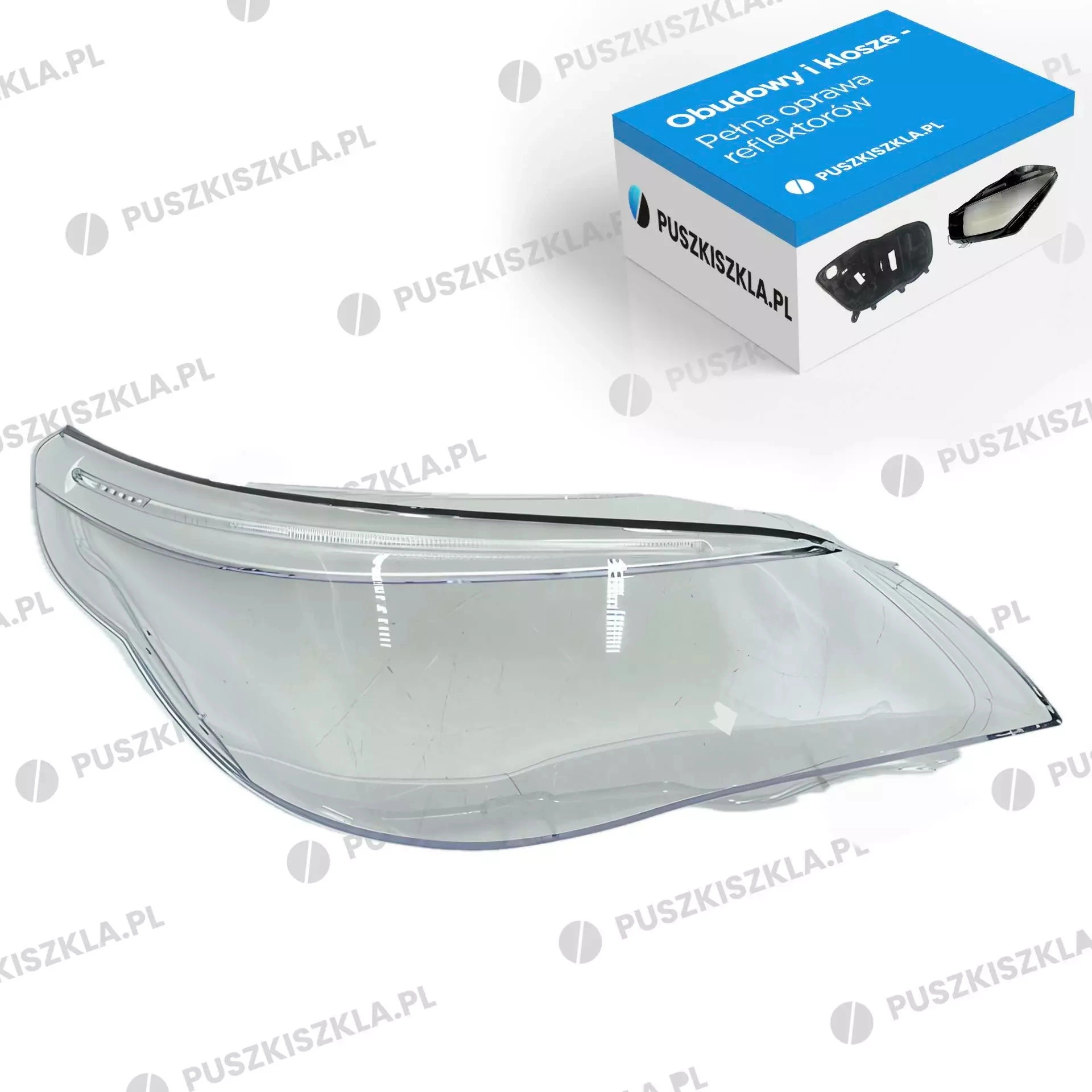 Klosz Reflektora Szkło Prawe BMW 5 E60 08-10 Lift