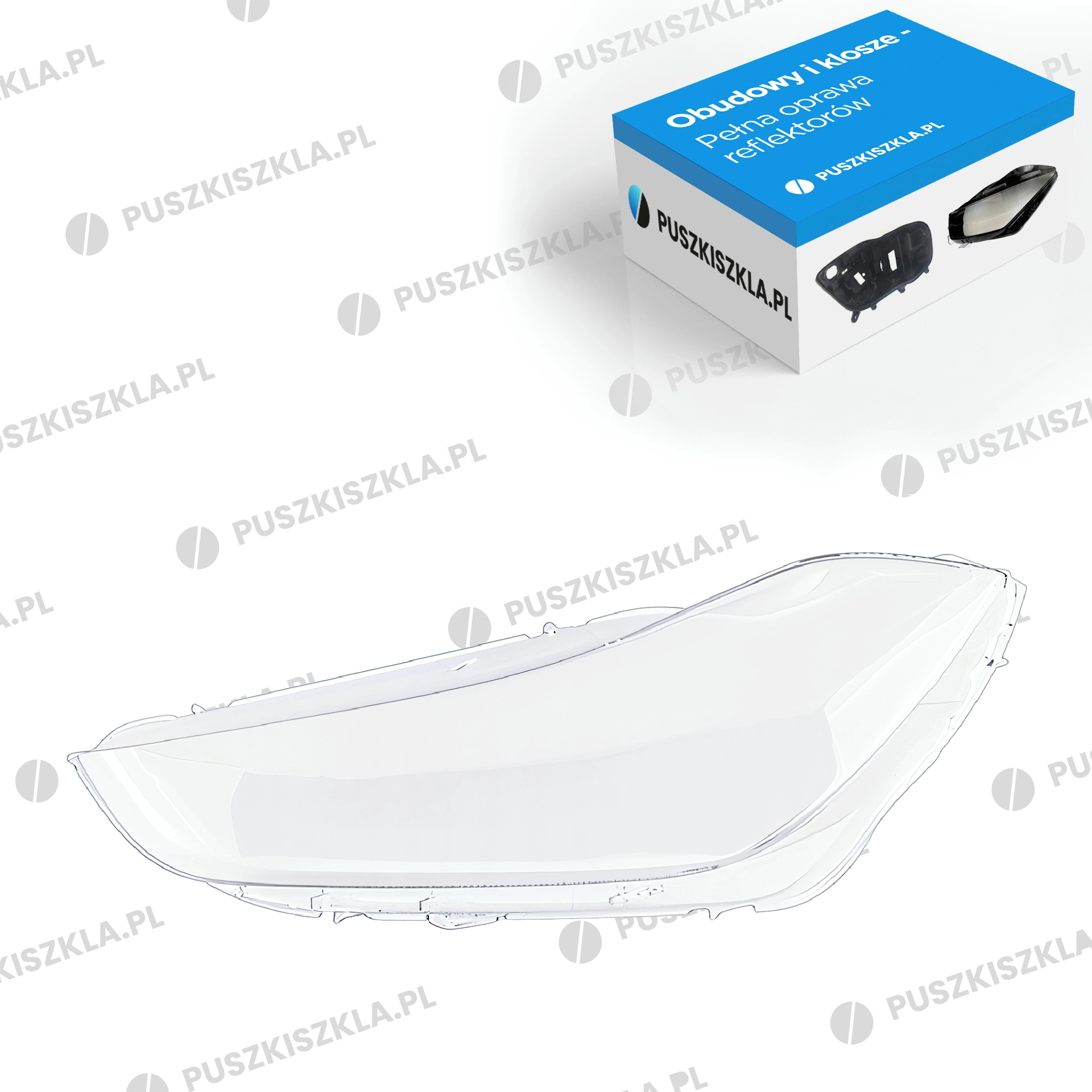 Klosz Reflektora Szkło Lewe Maserati Ghibli 13-17